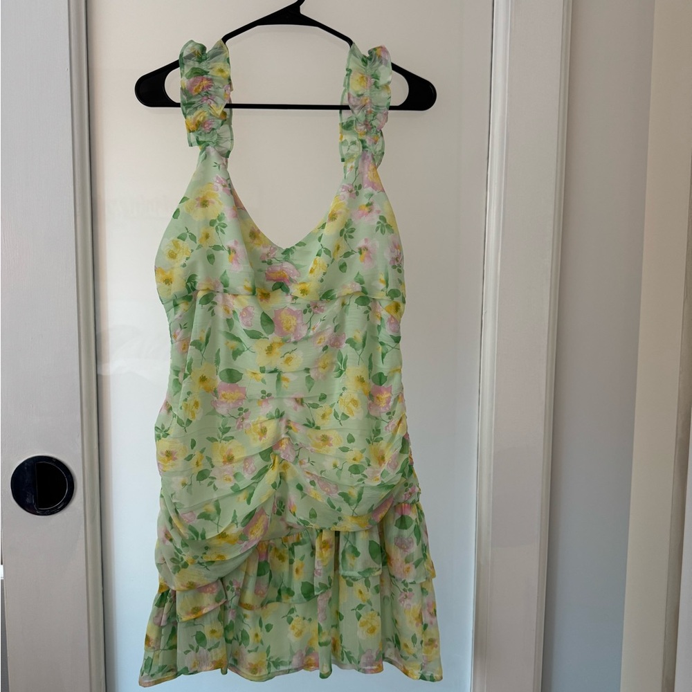 Elodie Pastel Floral Dress